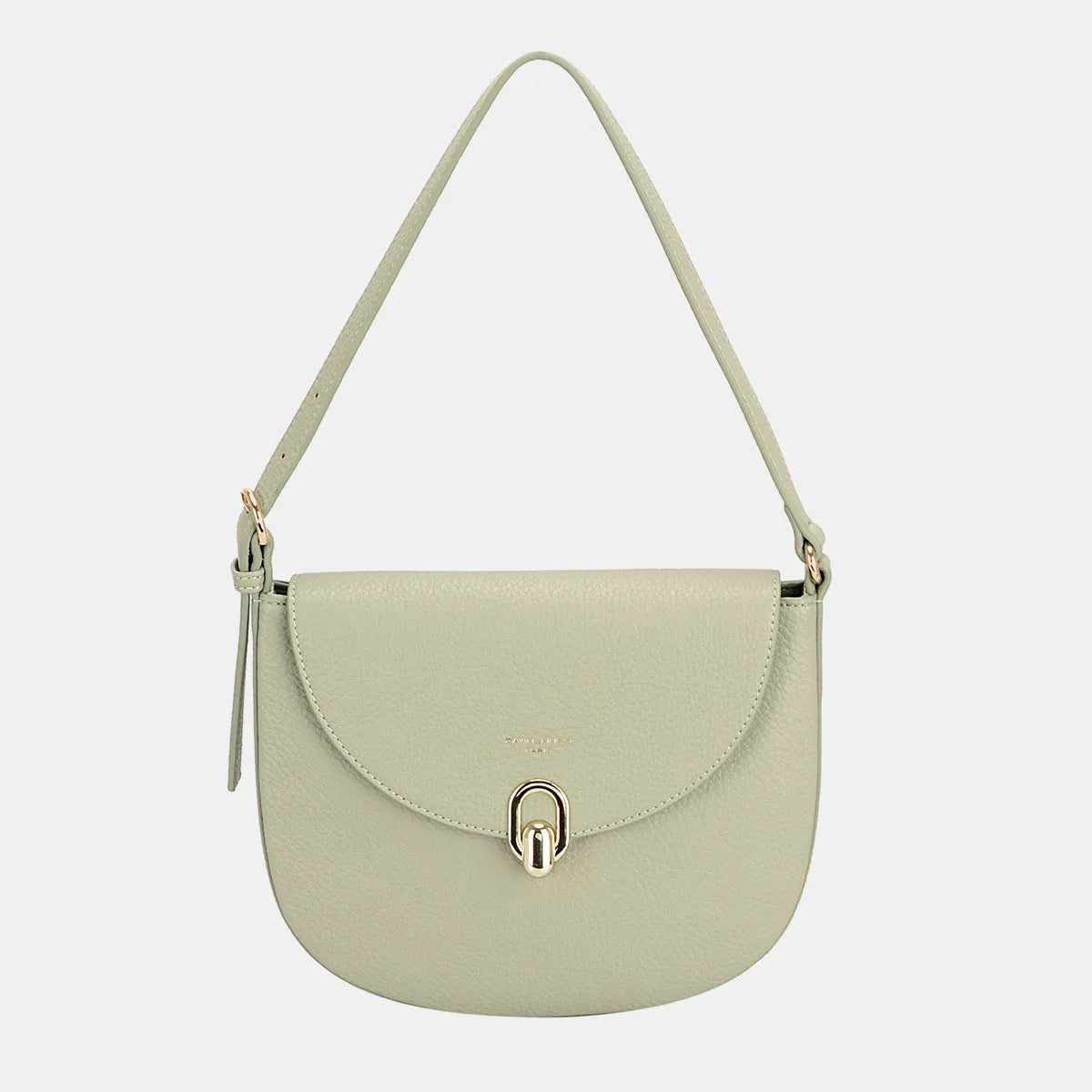 David Jones Metal Buckle Shoulder Bag - Wellen Fashion