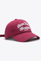 Embroidered Graphic Adjustable Baseball Cap - Wellen Fashion