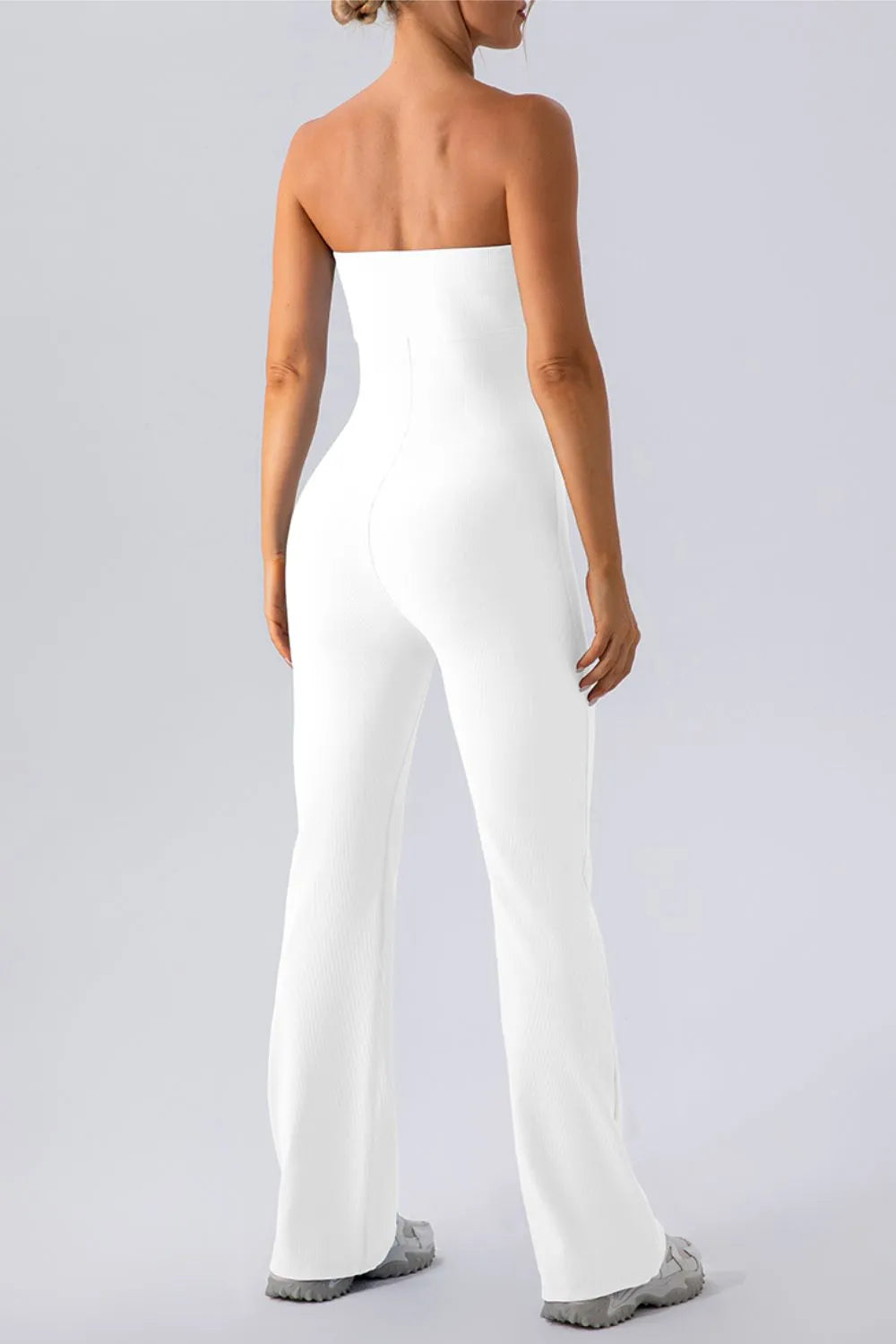 Sleeveless Straight Active Jumpsuit - Wellen Fashion