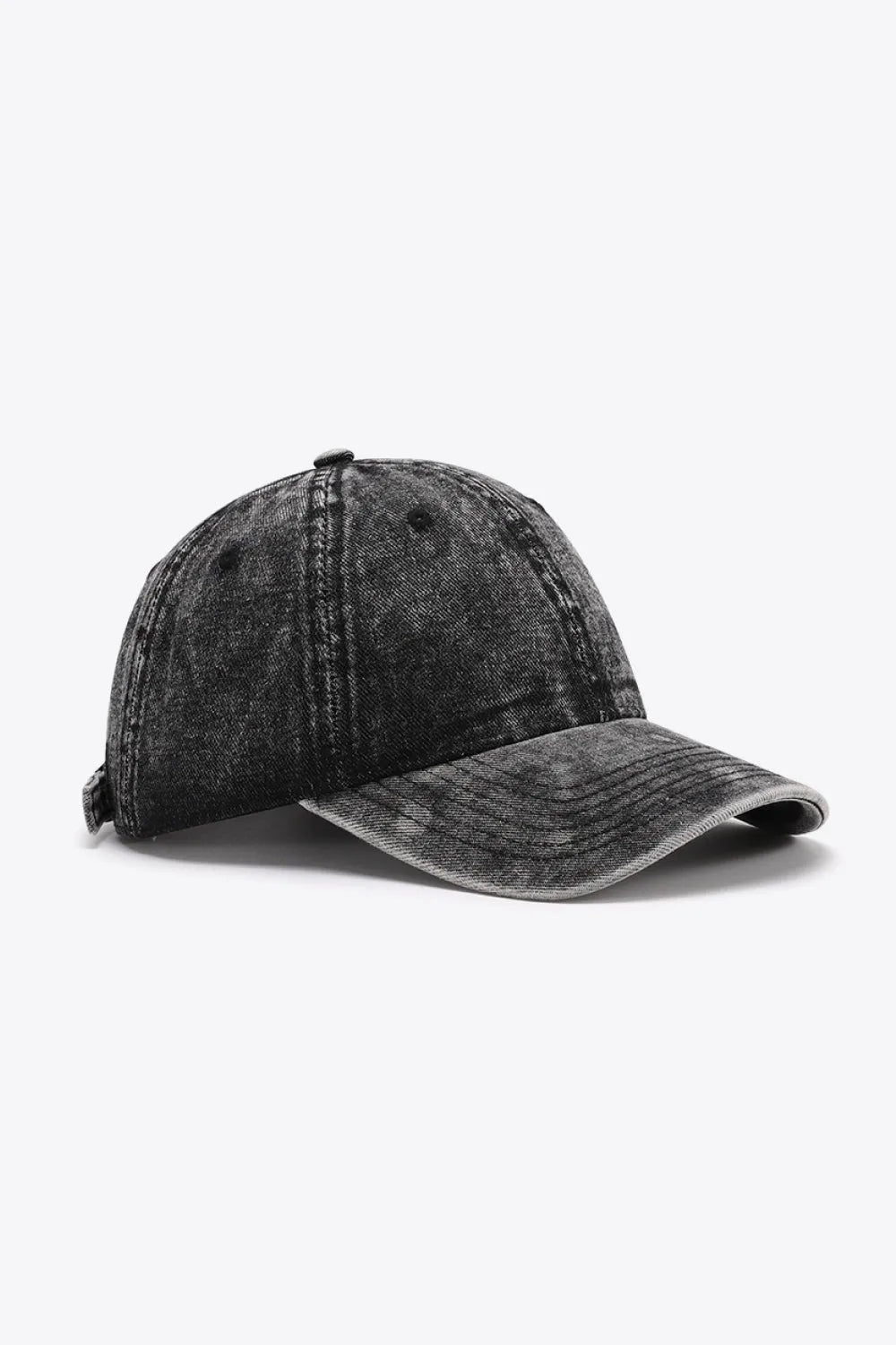 Plain Adjustable Baseball Cap - Wellen Fashion