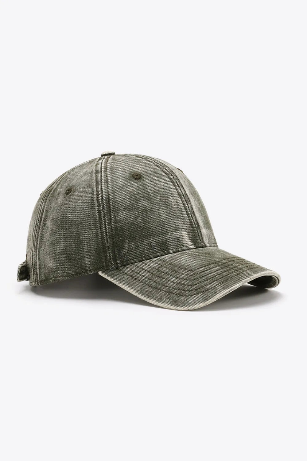 Plain Adjustable Baseball Cap - Wellen Fashion