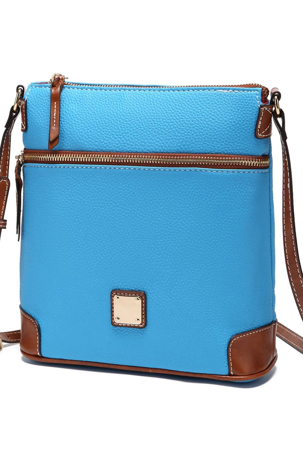 PU Leather Crossbody Bag - Wellen Fashion