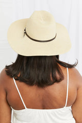 Fame Boho Summer Straw Fedora Hat - Wellen Fashion