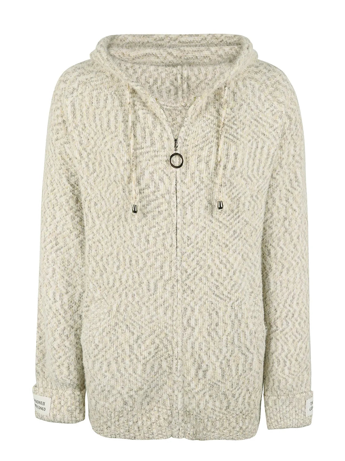 Zip-Up Hooded Sweater - Wellen Fashion