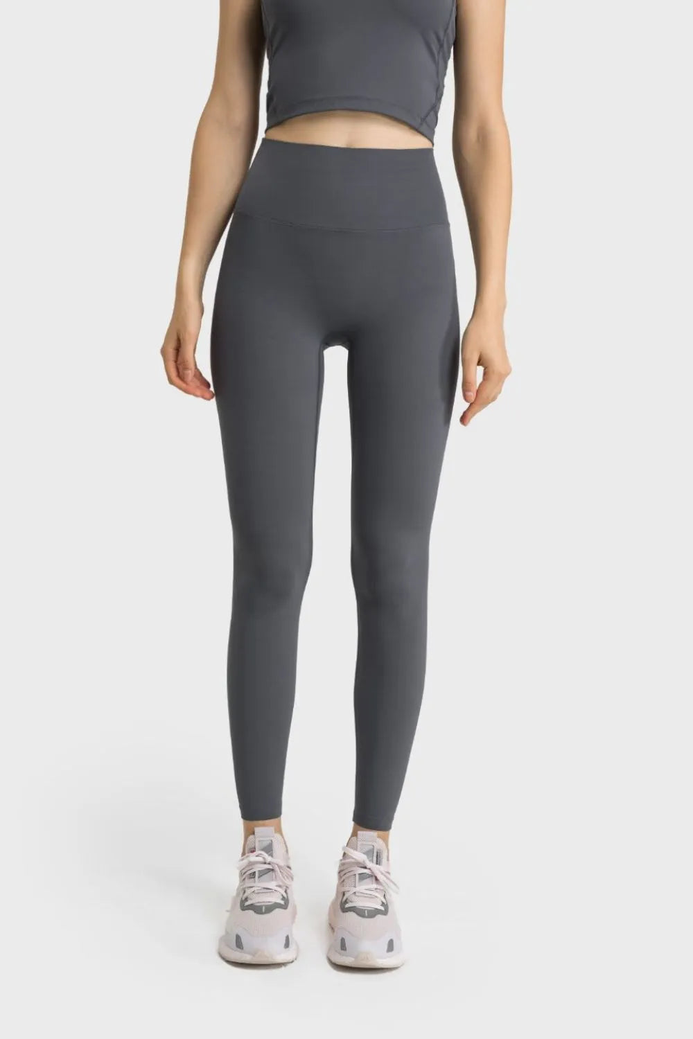 Millennia High Waist Active Pants - Wellen Fashion