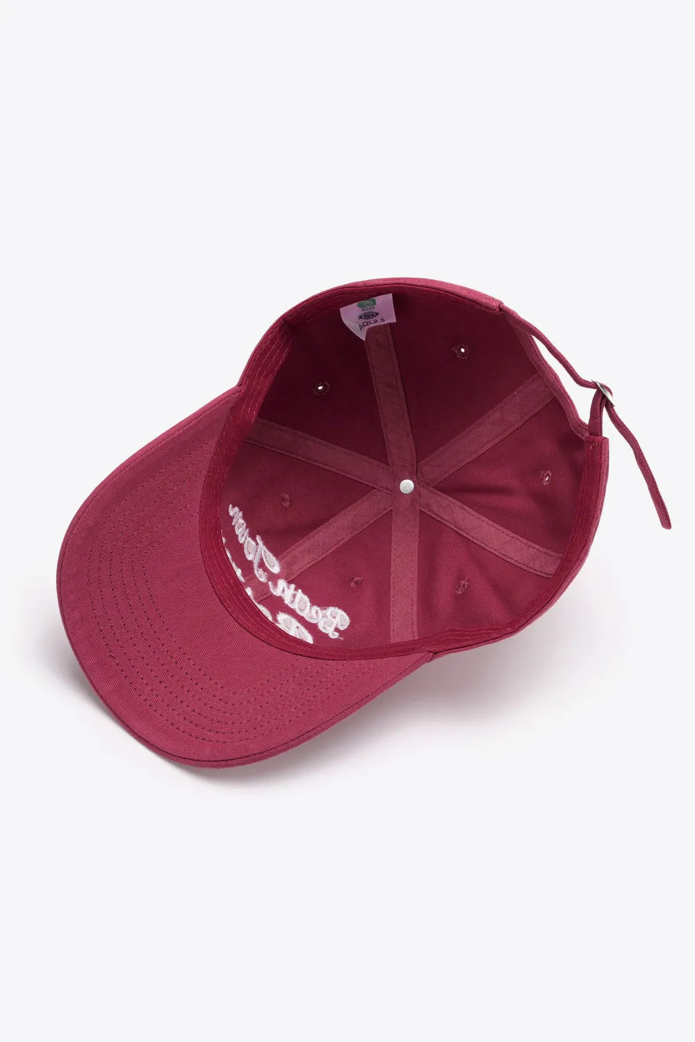 Embroidered Graphic Adjustable Baseball Cap - Wellen Fashion