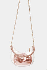 Fame Clear See Through Baguette Bag - Wellen Fashion