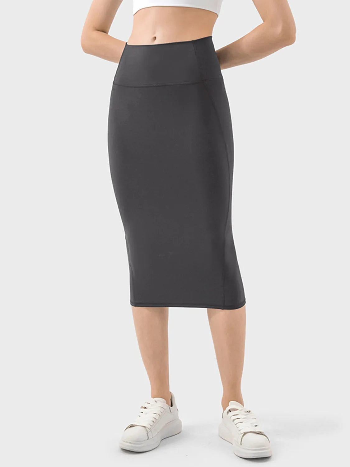 Millennia Slit Wrap Active Skirt - Wellen Fashion