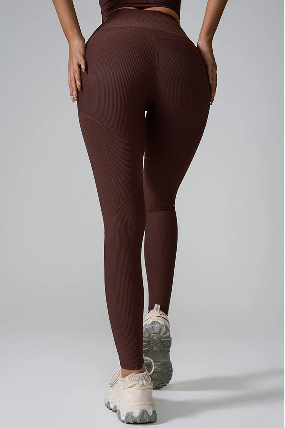 High Waist Active Leggings - Wellen Fashion