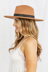 Fame Enjoy The Simple Things Fedora Hat - Wellen Fashion